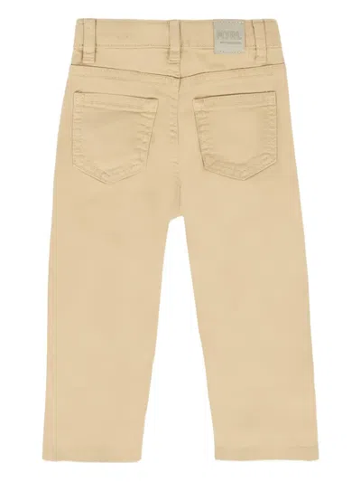 Mayoral Straight Trousers In Neutral