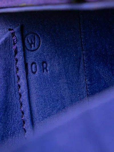 Pre-owned Hermes 1993 Mini Doblis Kelly Cadena Handbag In Purple