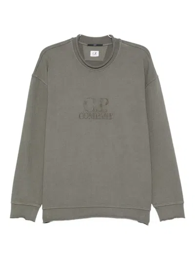 C.p. Company C.p.company Sweatshirt Crew Neck In Gray