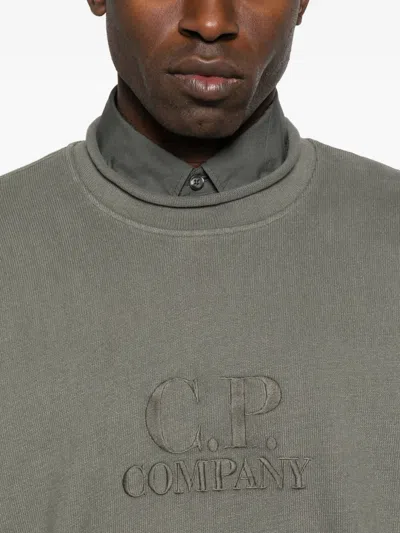 C.p. Company C.p.company Sweatshirt Crew Neck In Gray