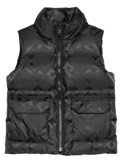 Givenchy Padded Logo Gilet In Black
