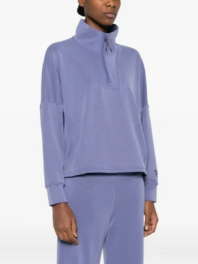 Rossignol Half-zip Scuba Jacket In Blue