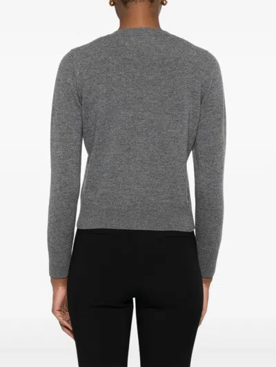 Alpha Studio Medium-gray Geelong Wool Sweater In Gray