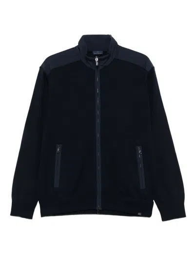 Paul & Shark Zip-front Jacket In Blue