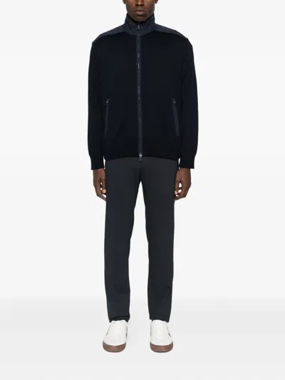 Paul & Shark Zip-front Jacket In Blue