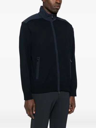 Paul & Shark Zip-front Jacket In Blue