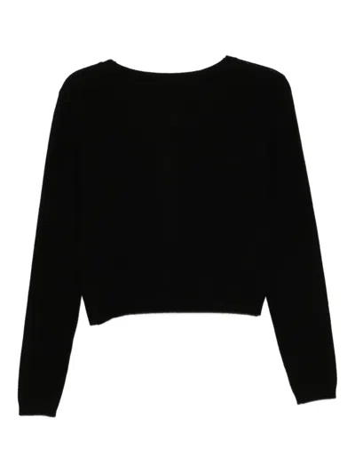 Reformation Clara Cardigan In Black