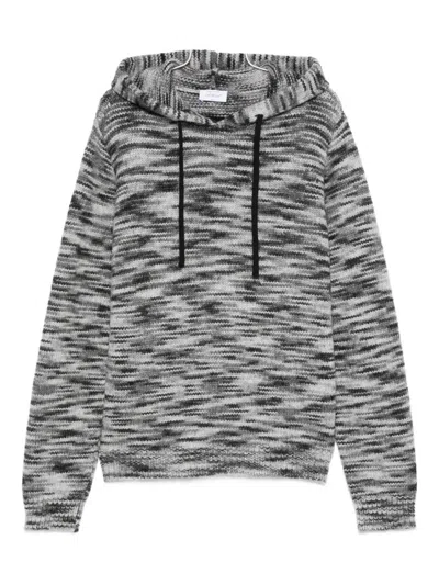 混色效果连帽衫