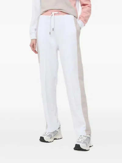 Armani Exchange Logo-print Drawstring Track Pants In Multi