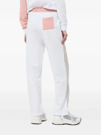 Armani Exchange Logo-print Drawstring Track Pants In Multi