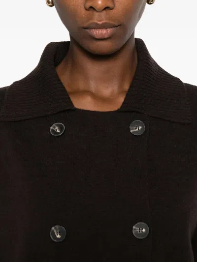 双排扣贴袋开衫