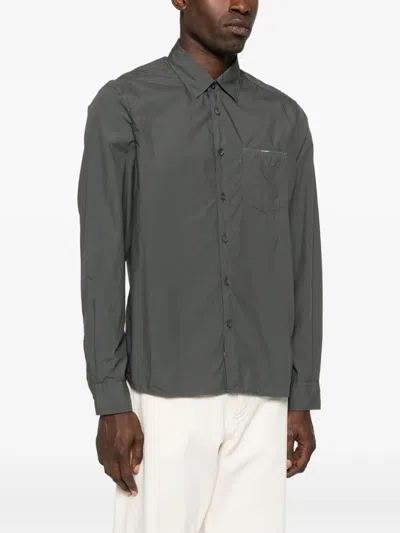 C.p. Company C.p.company Shirts Long Sleeve In Gray