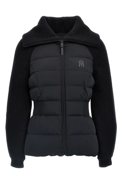 Mackage Foxy Mixed Media Jacket In Black