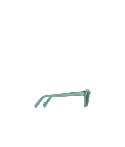 Celine Black Frame 42 Sunglasses In Acetate In Green