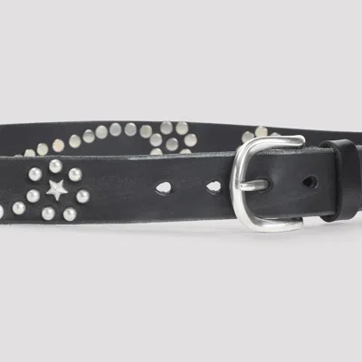 Our Legacy Star Fall Belt In Black