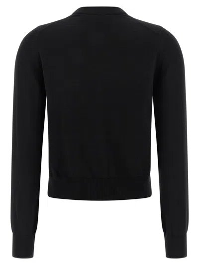 Maison Kitsuné Sweaters In Black