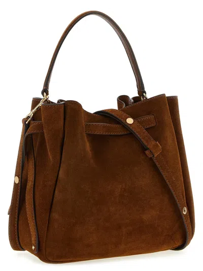 Tory Burch Romy Bucket Bag In Brown