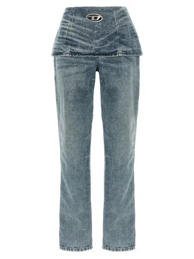 Diesel D-hourjian-fsh1 Jeans In Blue