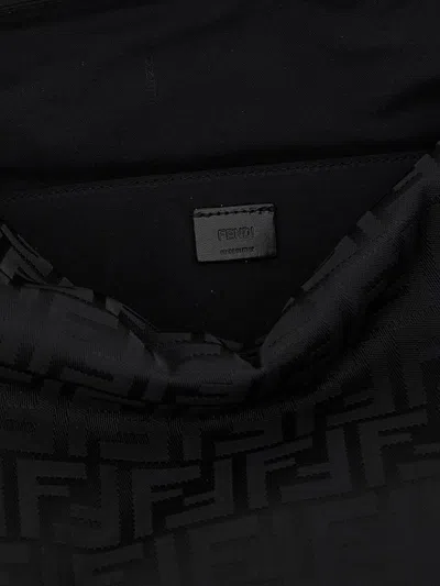 Fendi ' Lui' Large Shoulder Bag In Black