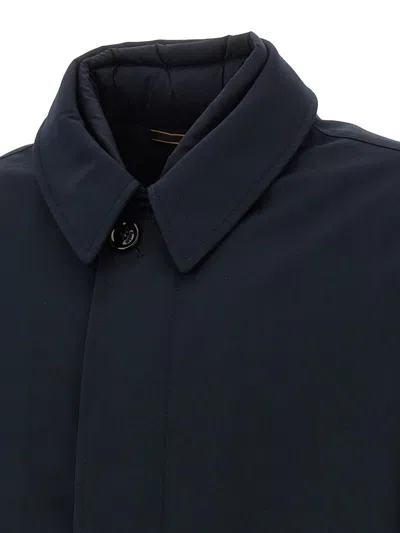 Moorer Elson 2-in-1 Cotton Jacket In Blue