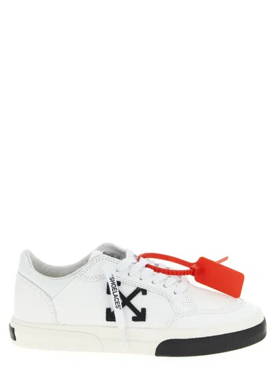 Off-white Vulc Low Low-top Leather Sneakers In Multi