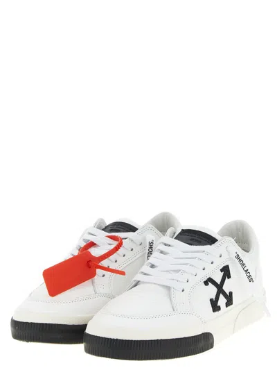 Off-white Vulc Low Low-top Leather Sneakers In Multi