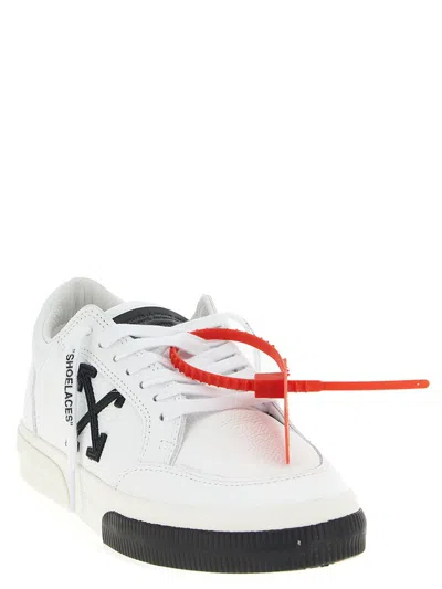 Off-white Vulc Low Low-top Leather Sneakers In Multi