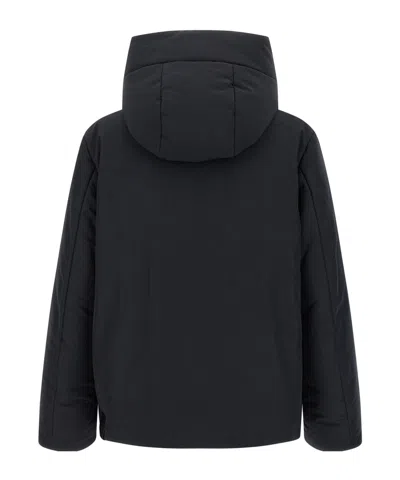 Jil Sander Men Black Polyester Down Jacket In Black