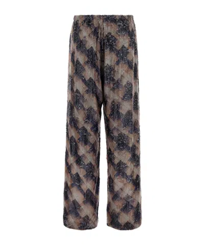 Dries Van Noten Women Embellished Viscose Puvis Wide-leg Pant In Multi