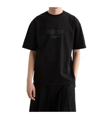 Ader Error Future Apple T-shirt In Black
