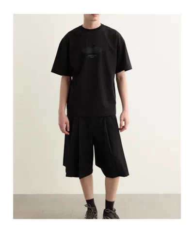 Ader Error Future Apple T-shirt In Black