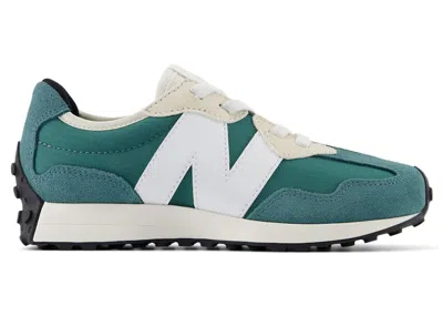 Pre-owned New Balance 327 Sneakers In New Spruce/white In Multi