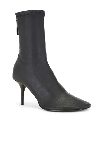 Acne Studios Back Ankle Boot In Black