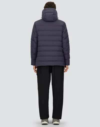 Herno Jacket In 2-layer Windstopper In Blue