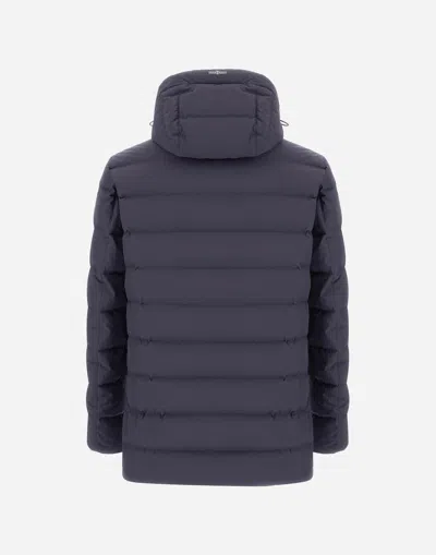 Herno Jacket In 2-layer Windstopper In Blue