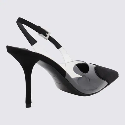 Alaïa Alaia 100mm Le Coeur Heart Shaped Slingback Pumps In Black