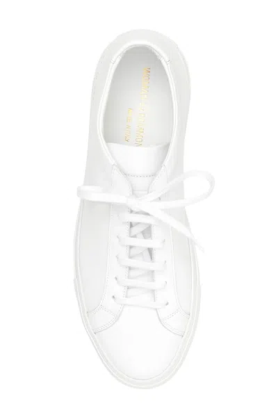 Common Projects Leather Sneakers In Neutral