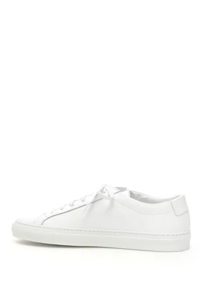 Common Projects Leather Sneakers In Neutral
