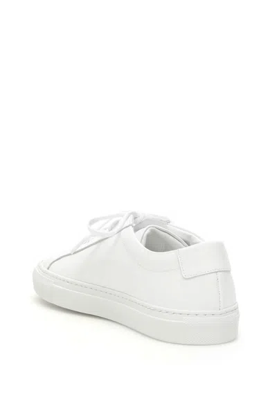 Common Projects Leather Sneakers In Neutral