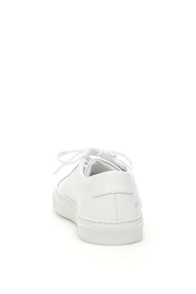 Common Projects Leather Sneakers In Neutral