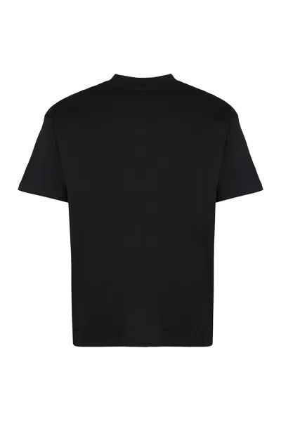 Represent Oversized T-shirt Short Sleeves Crew Neck In Black
