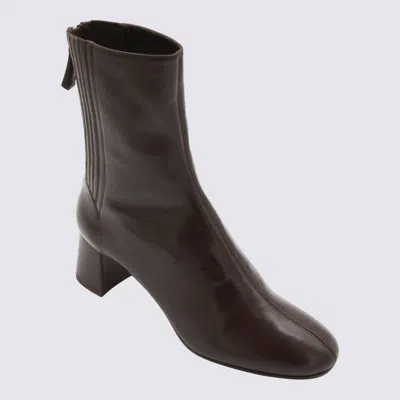 Aquazzura Boots Brown In Brown