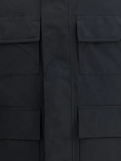 Canada Goose Maitland Padded Cotton-blend Canvas Down Parka In Black