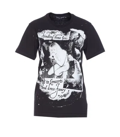 Dolce & Gabbana T-shirts And Polos In Black
