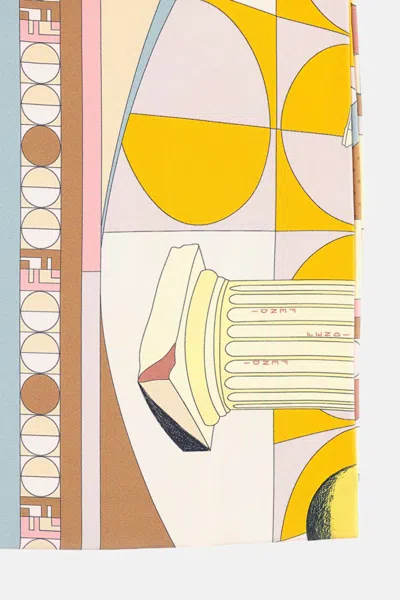 Fendi Foulard Moon Deco In Multi