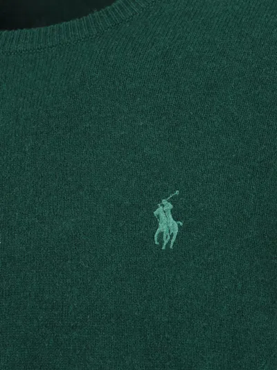 Polo Ralph Lauren Men's Sweaters Ralph Lauren - Ls Cn Pp Long Sleeve Pullover - Green In Green