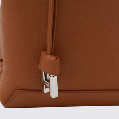 Hogan Shopping Bag In Brown