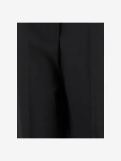 Tory Burch Tailored Stretch Nylon Pants In Black