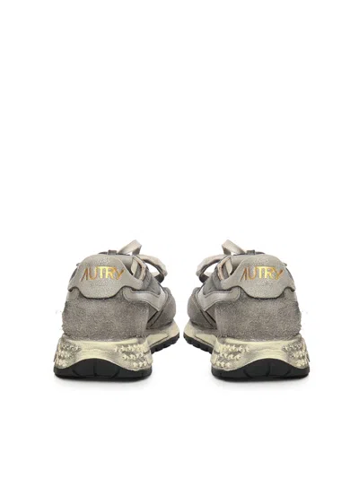Autry Reelwind Super Vintage Sneakers In Gray