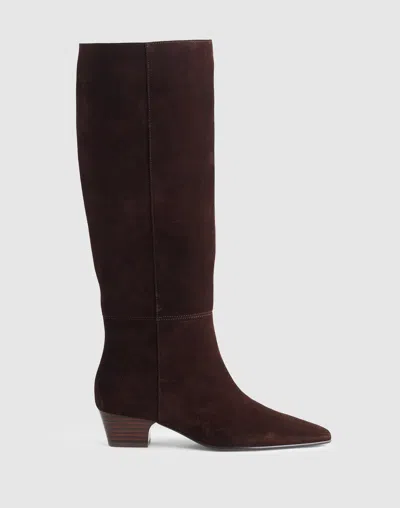 Madewell The Lexie Tall Boot With Extended Calf In Multi
